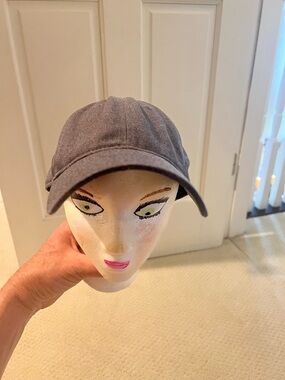 Simple Gray Baseball Cap